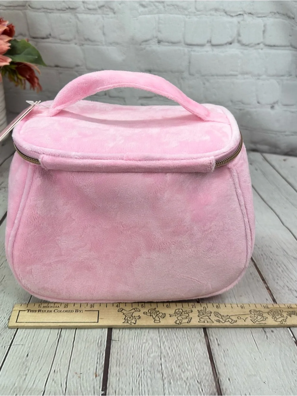 NWT Juicy Couture Pink Bow-Front Cosmetic Case coquette feminine y2K bling